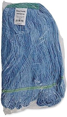 Boardwalk BWK502BLNB Super Loop Wet Mop Head - Medium Blue 1
