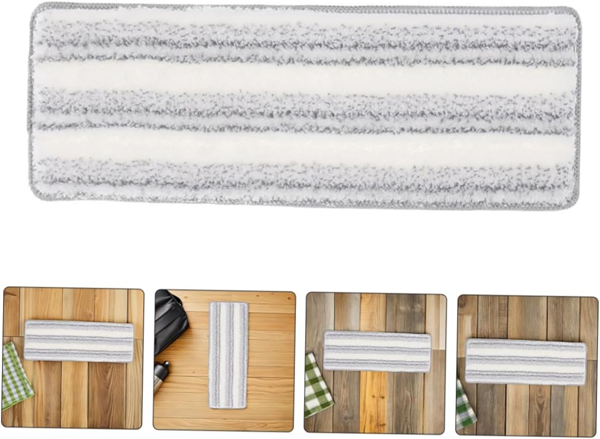 5pcs Self Adhesive Microfiber Mop Pads for Hardwood Floors 1