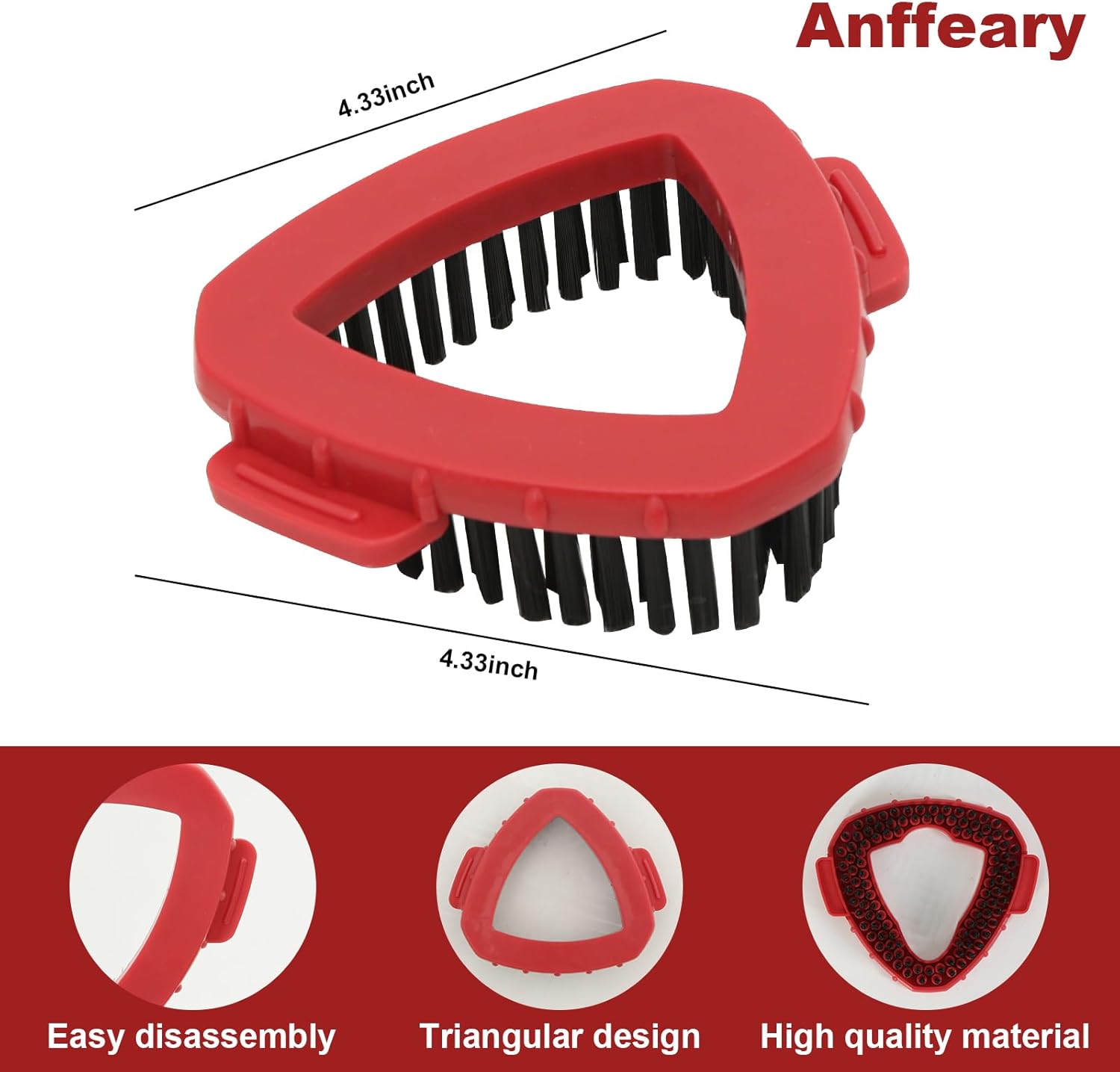 Anffeary 4 Piece Mop Head Set for O Cedar 2 Tank System