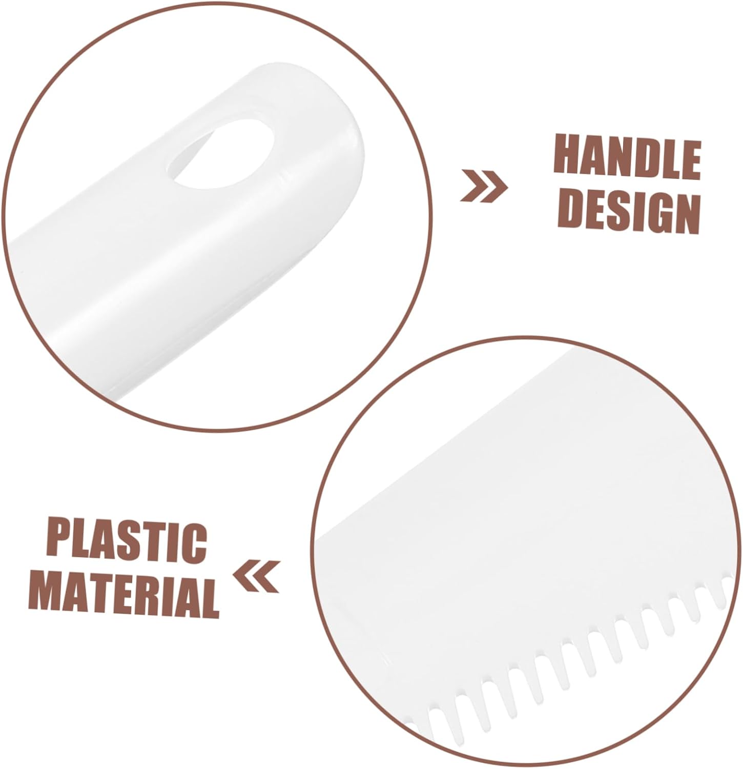 Ipetboom 2pcs Self-Wringing Cleaning Mop Scrapers