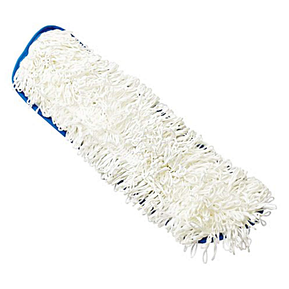 Rubbermaid Flow Flat Mop Head Nylon White Pack of 2