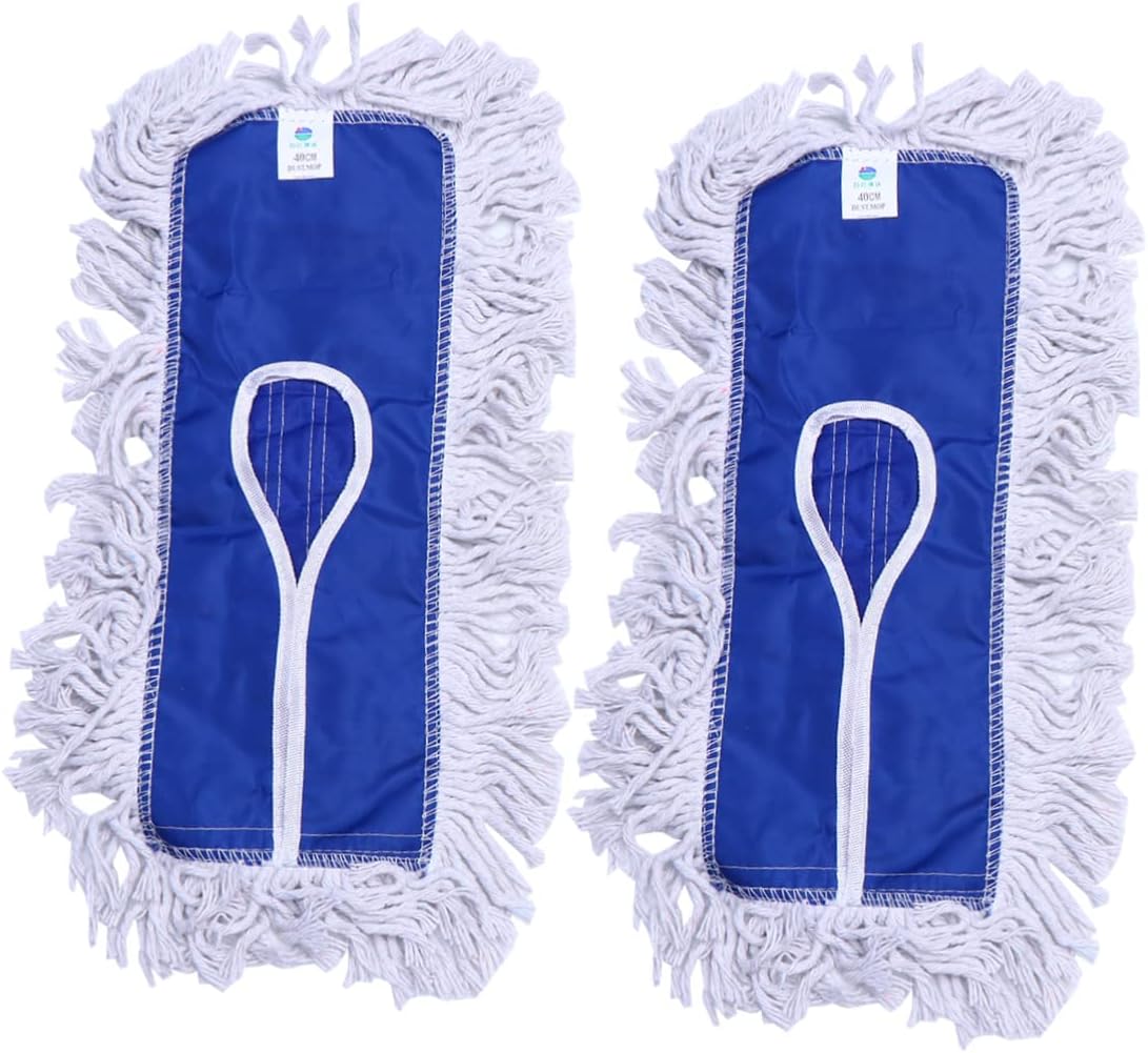 2pcs Cotton Thread Dust Mop Cloths for Cedar Microfiber
