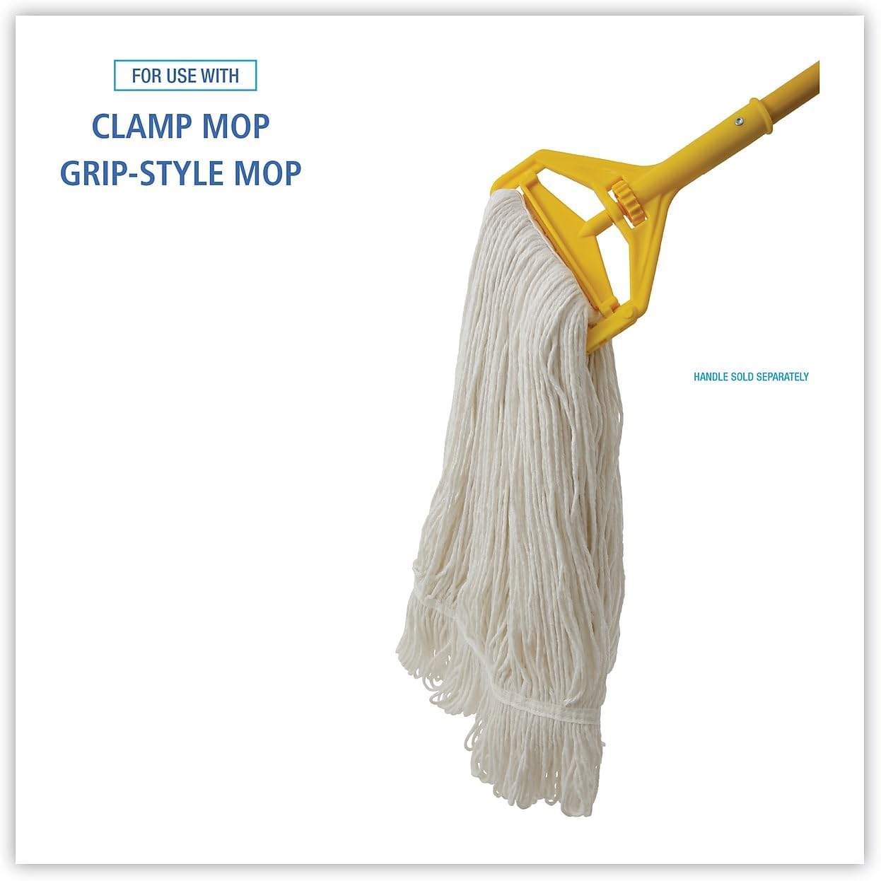 Unisan Boardwalk 424REA Pro Loop Web Tailband Replacement Mop Head