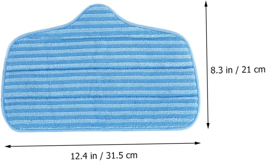 2PCS Fiber Mop Replacement Pads for Hardwood Floors