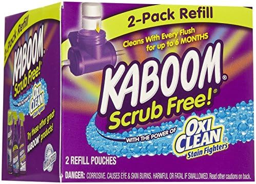 Kaboom Scrub Free Toilet Refill Tablets 2 Count