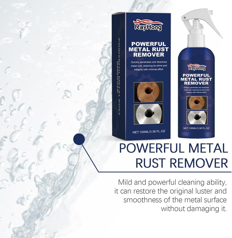 2024 New Powerful Metal Rust Remover Spray 3PCS 1