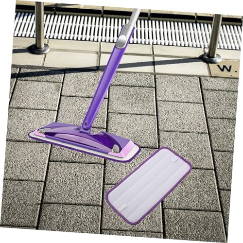 2pc Microfiber Mop Pads for Reusable Cleaning Cloth on Hard Floors