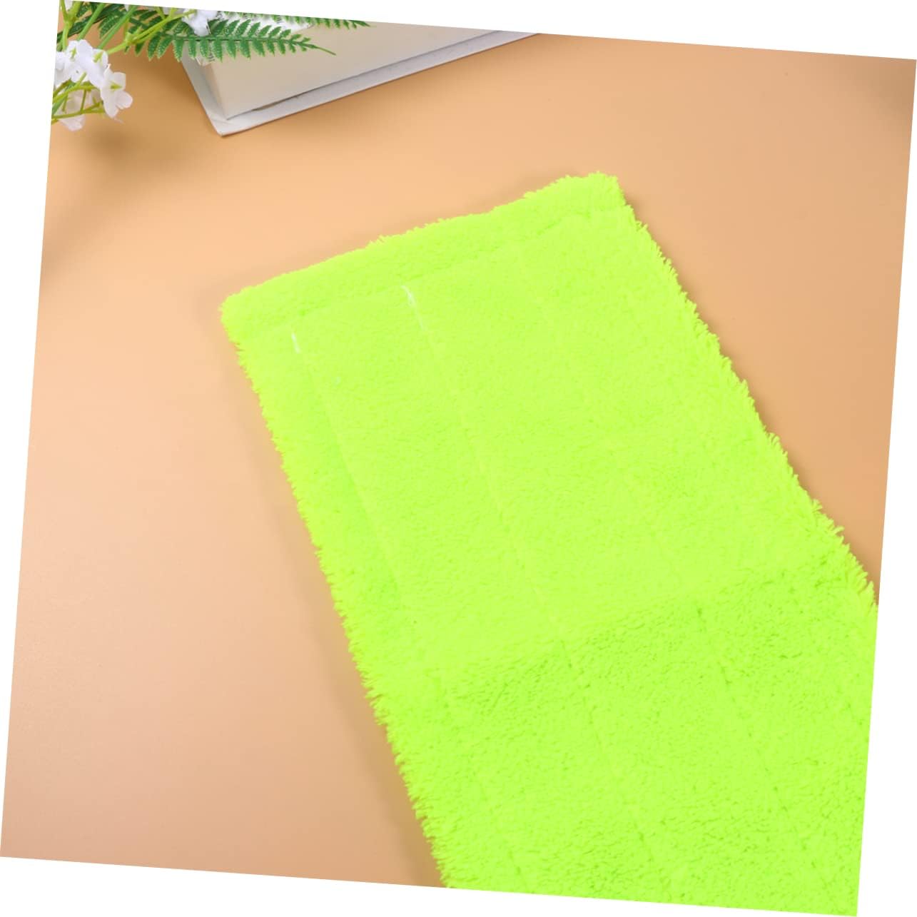 CALLARON Coral Velvet Microfiber Mop Head Refill Pads 2-Pack