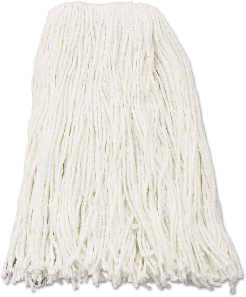 Boardwalk BWK216RCT 16 oz Rayon Wet Mop Head - White 12Carton