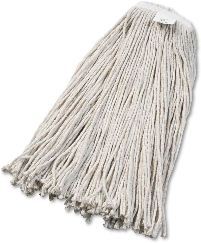 Boardwalk 2032CEA Cut-End Wet Mop Head White