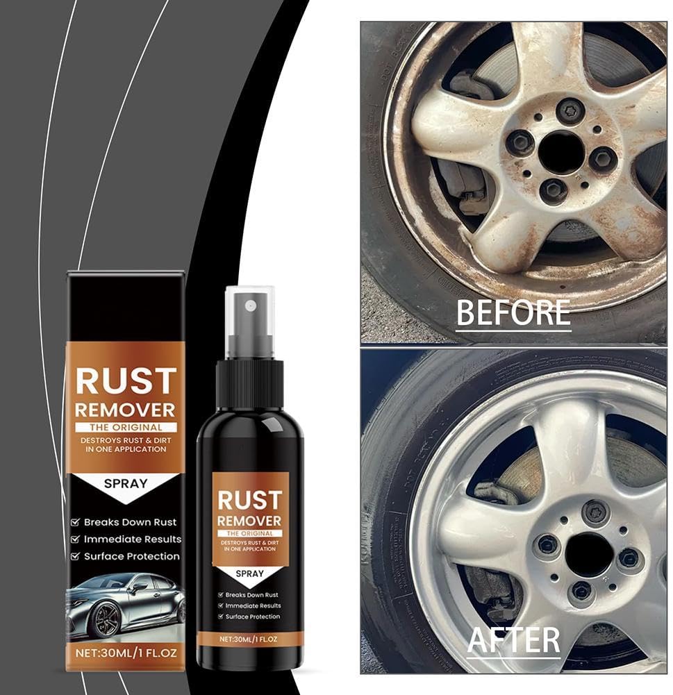 Fast-Acting Rust Remover Spray 3PCS