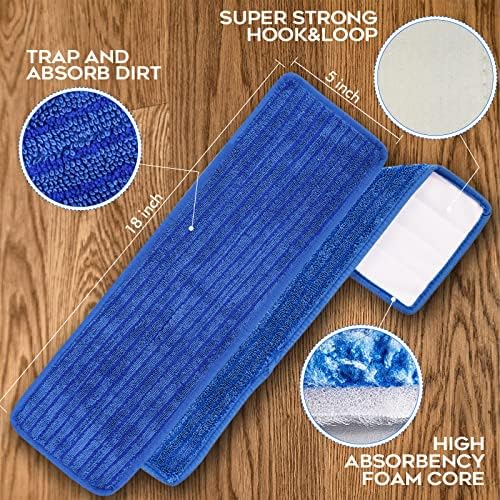 L Luke Supply Matthew 18 36 Pcs Microfiber Mop Pads