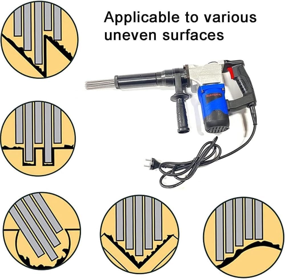 1100W Industrial Electric Needle Scaler for Rust Removal