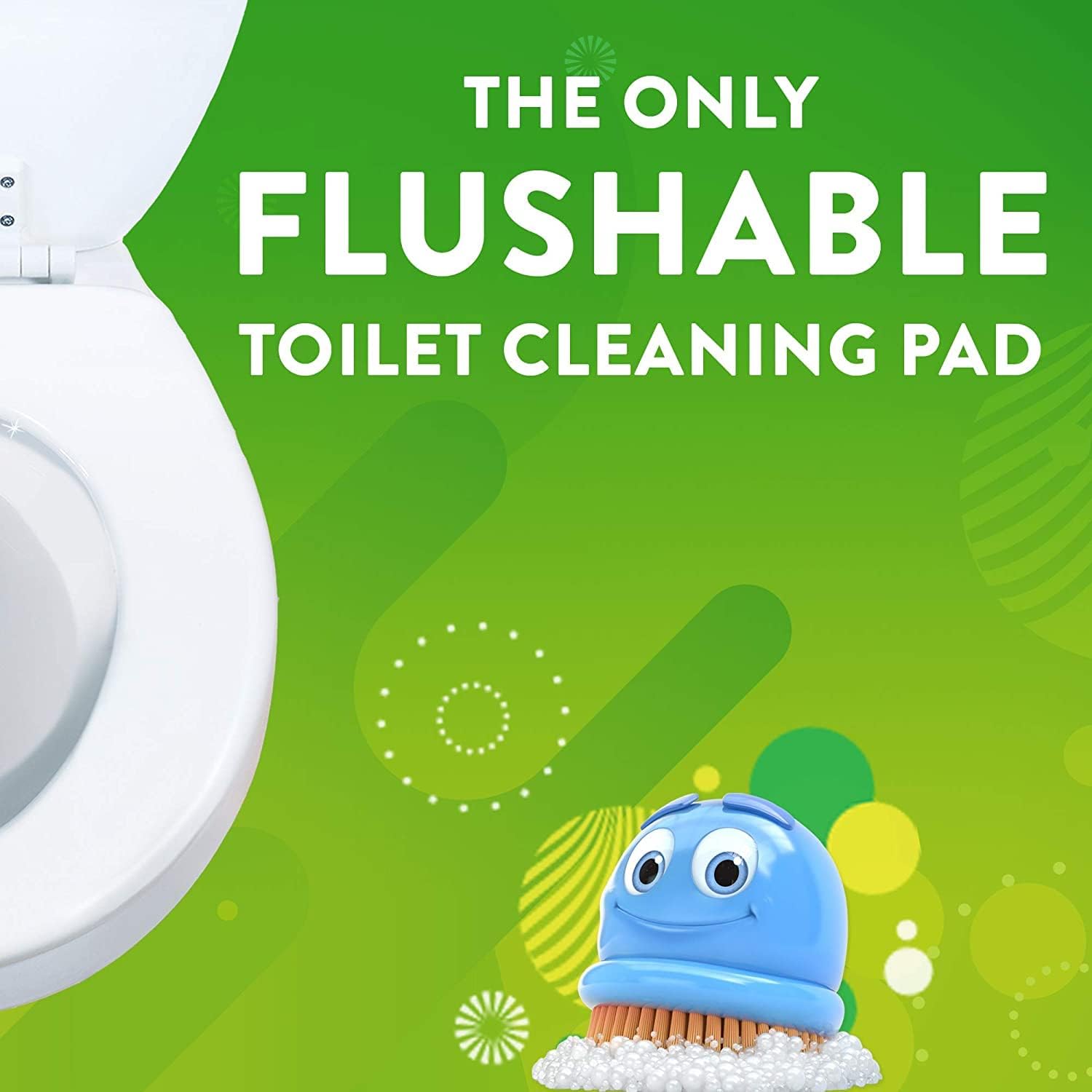 Scrubbing Bubbles Fresh Brush Flushable Refills - Citrus Scent - 10 Count Per Box