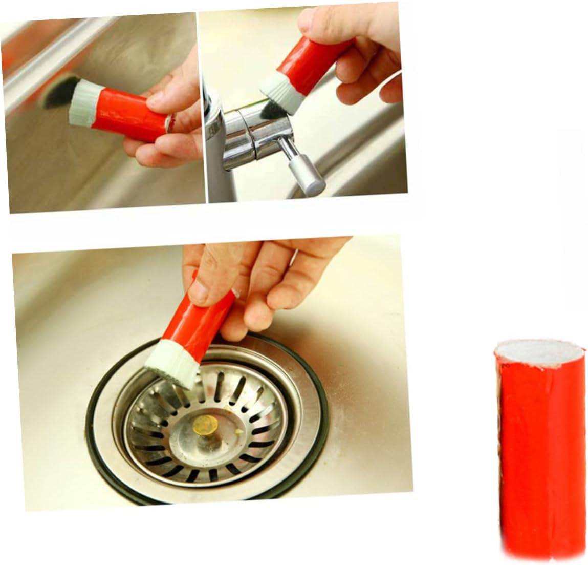 12pcs Stainless Steel Rust Remover Stick for Kitchen Cleaning