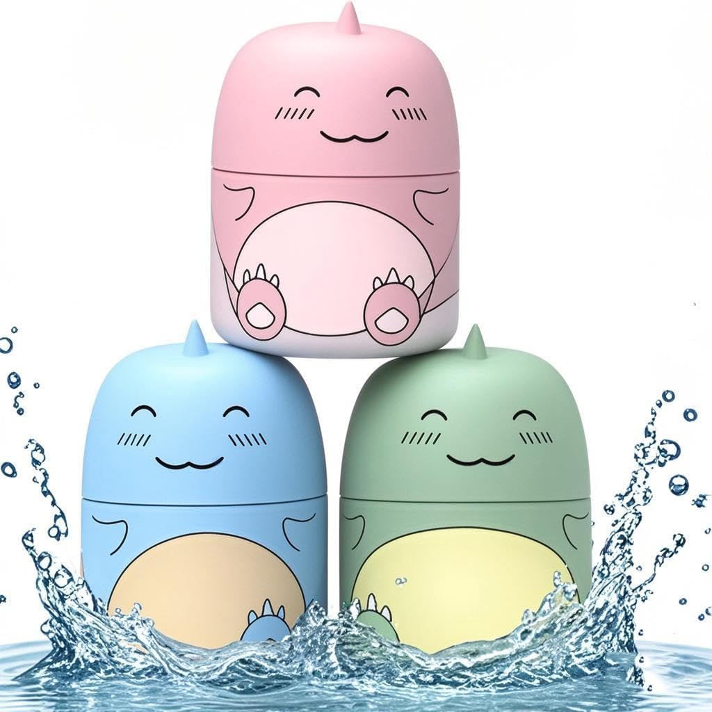 CloudMades Cute Dinosaur Toilet Cleaner Bottle with Scent