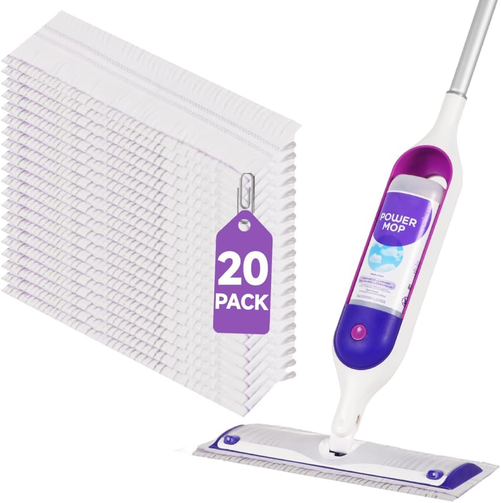 Pactmax 20 Pack Swiffer Power Mop Refills