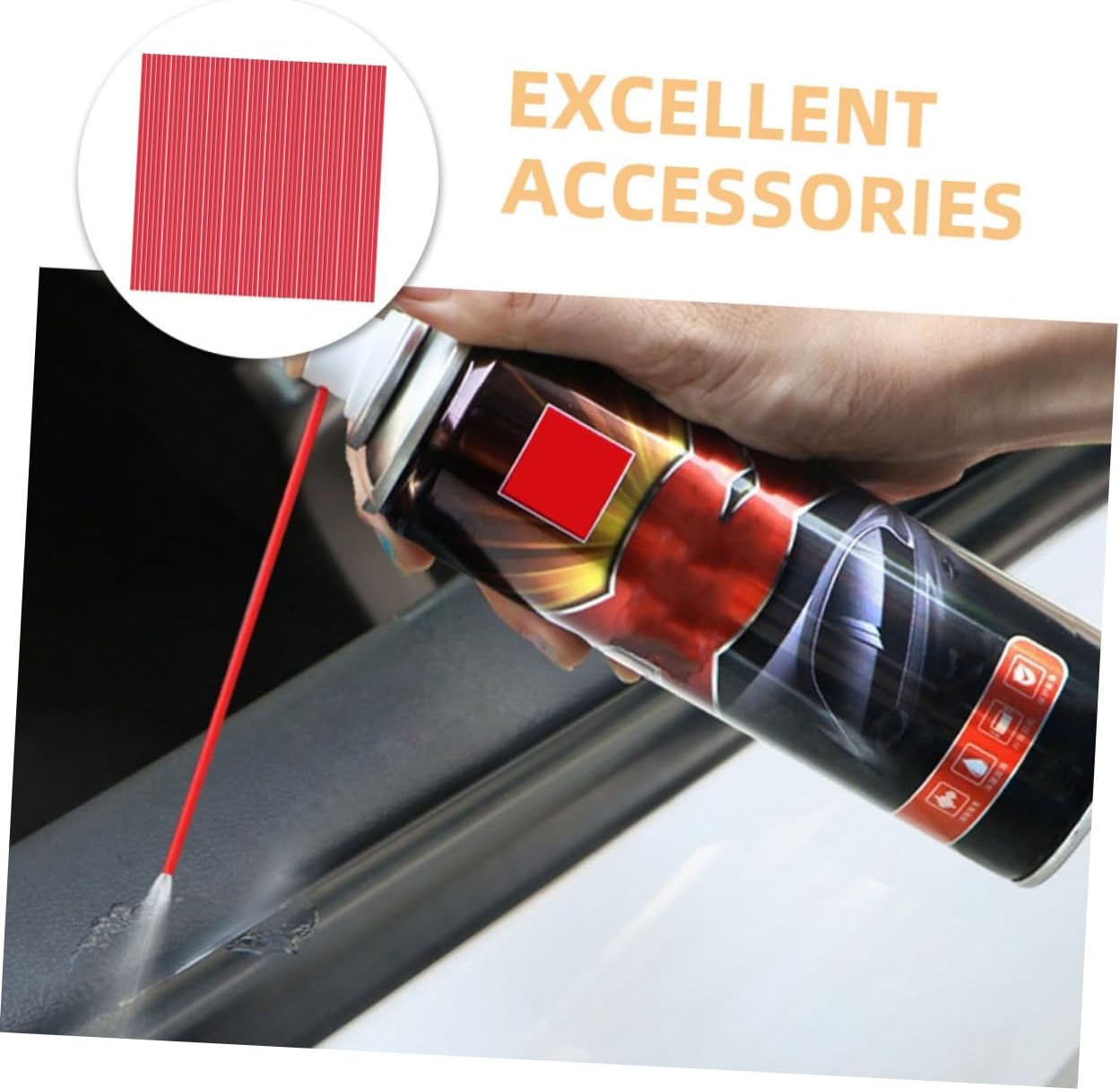 200pcs Rust Remover Spray Tubes with Narrow Nozzle