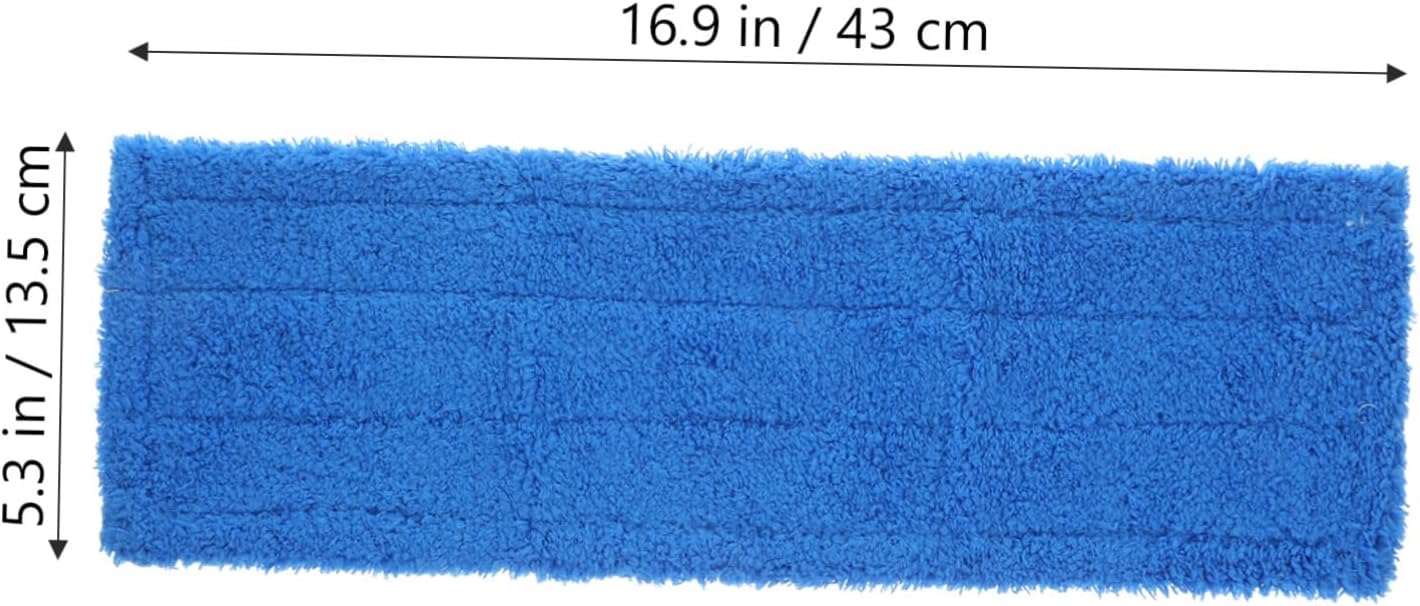 CALLARON Blue Reusable Mop Pads for Hardwood Floors 1