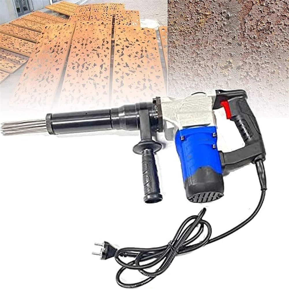 1100W Electric Needle Derusting Gun for Rust and Welding Slag Removal
