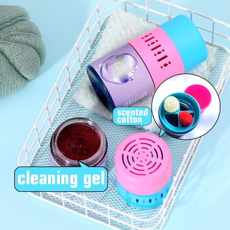 MMIOFANT Toilet Cleaner Tablets in Bottle 2 Pack
