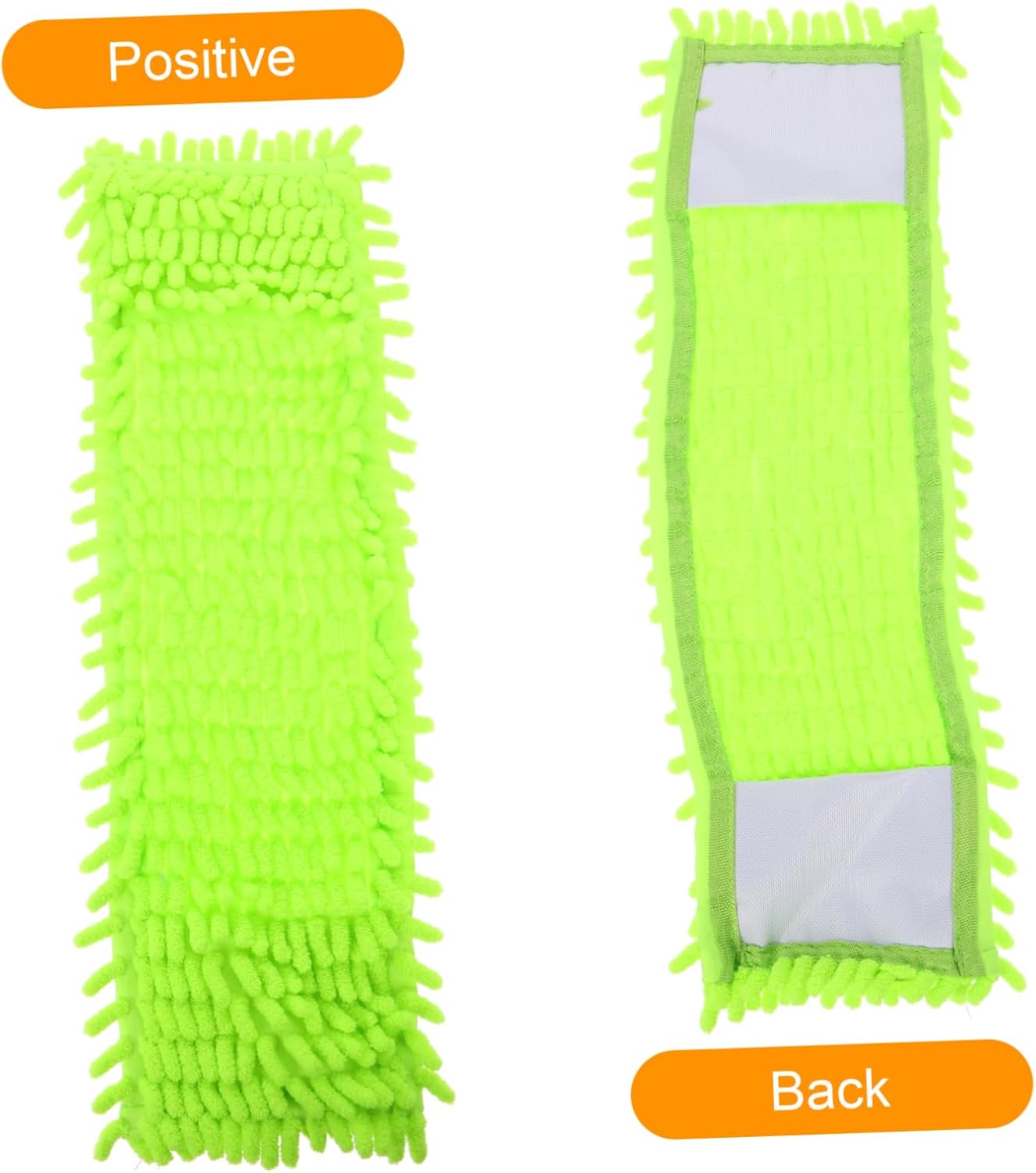 2pcs Minkissy Mop Cloth Replacement for Dry Mop Microfiber Floor Cloths