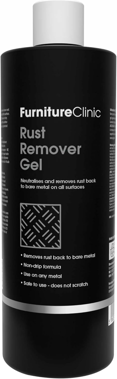 Furniture Clinic Rust Remover Gel - 500ml Fast Acting Safe