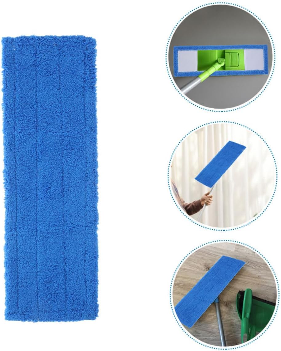 3Pcs Coral Fleece Mop Pads Replacement Washable