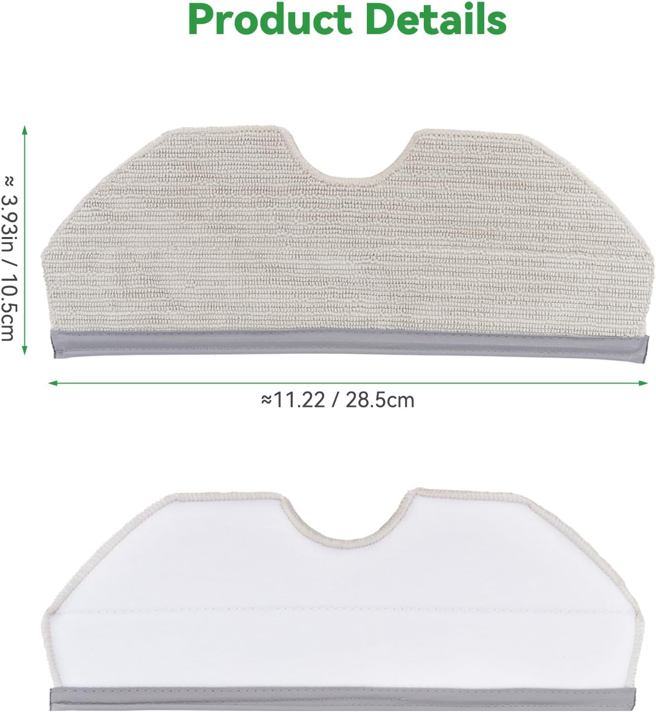 Sgizoku Mop Pads for Narwal Freo X Plus - 6Pack Washable Reusable