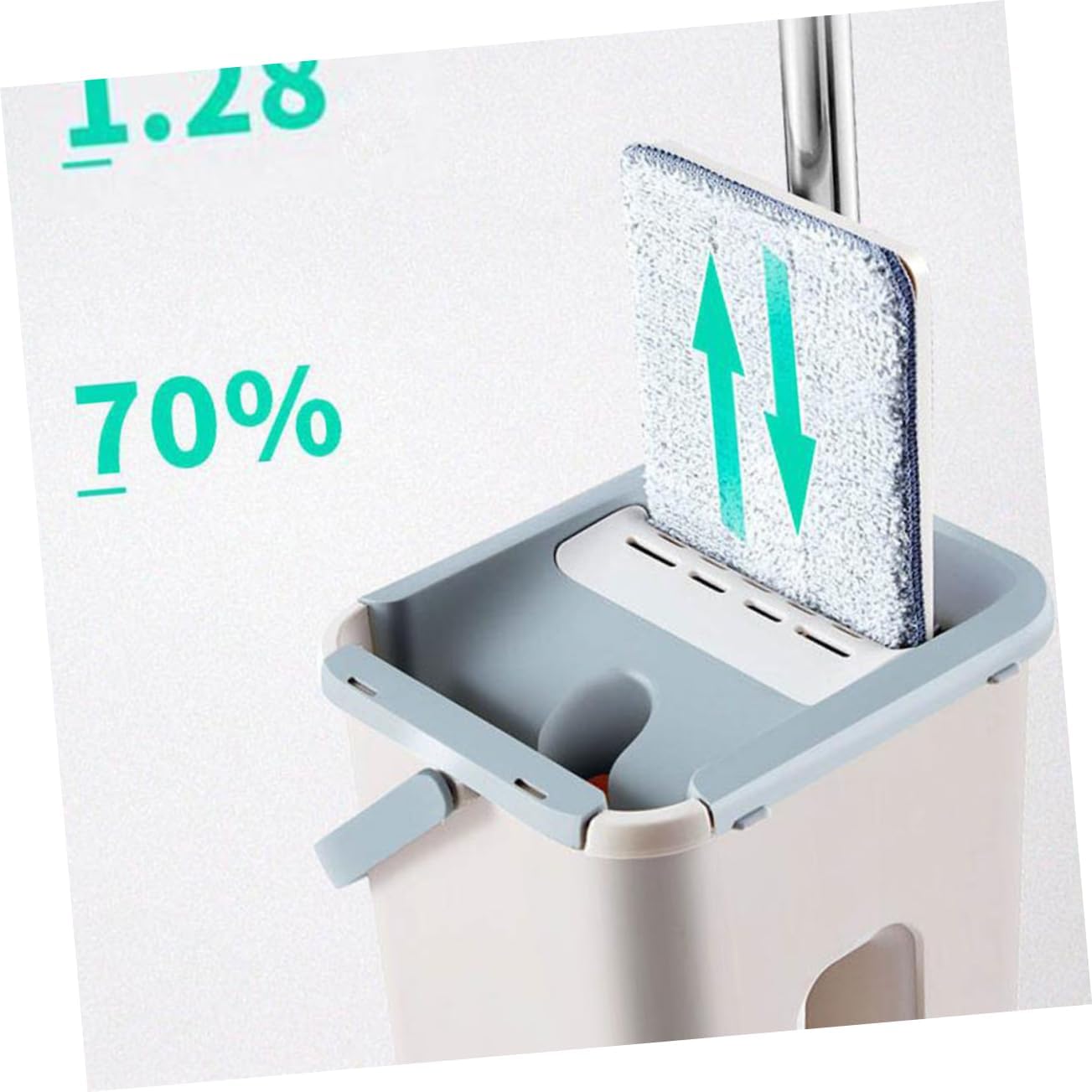 3PCS Non-Wash Mop Cloth for Quick Floor Cleaning