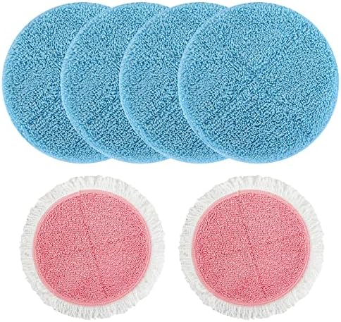 BeiLan Electric Mop Pads - 6 Pack Replacement for 728 Inch Mops