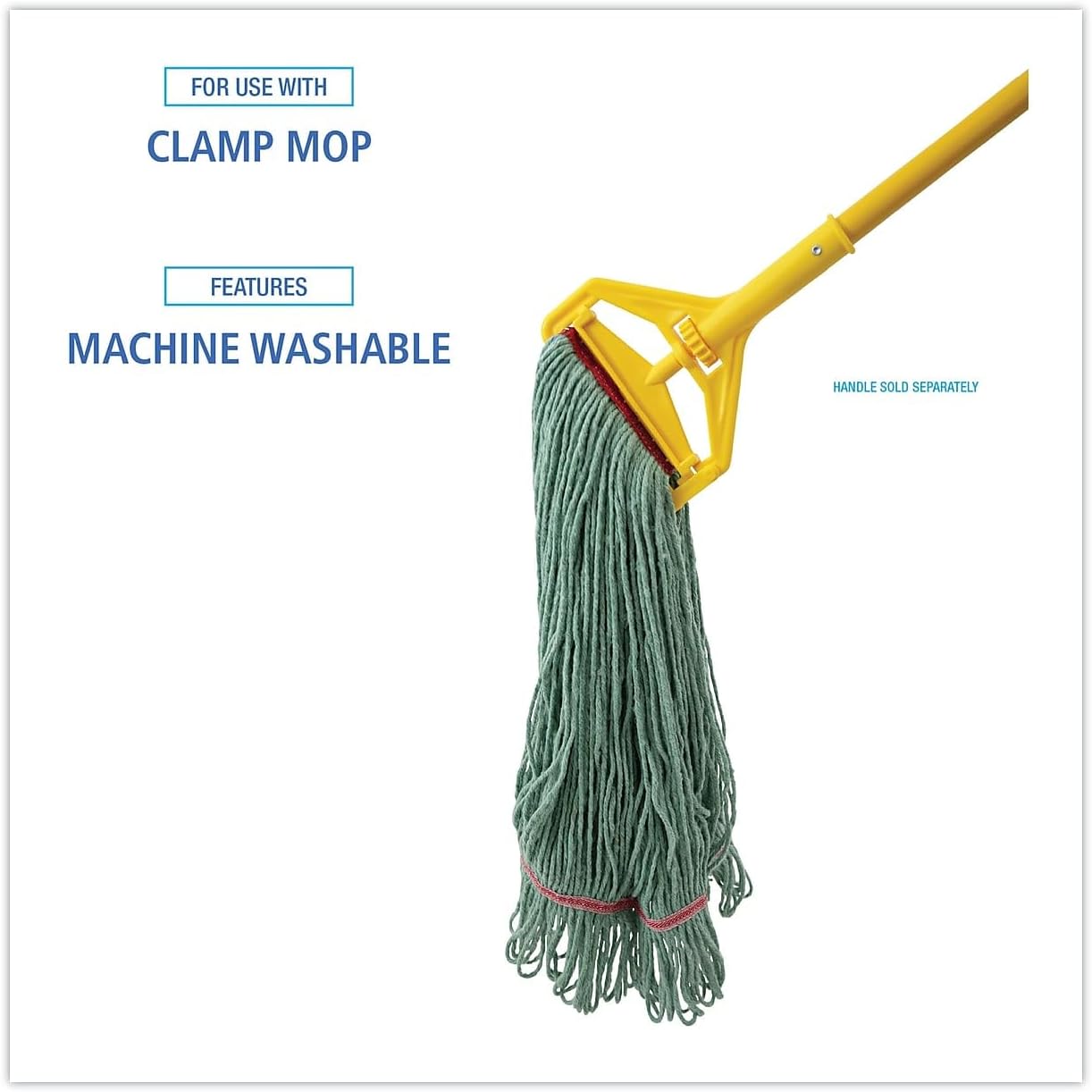 Boardwalk 503GNNB Mop Head Replacement Large Green