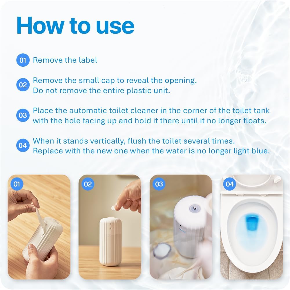 Fresh Fresh Toilet Bowl Cleaner - 5 Bottles 2500 FlushesBottle