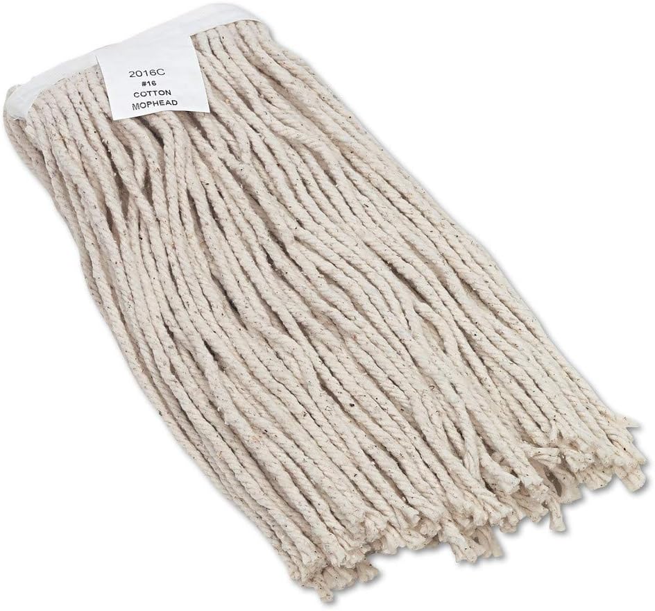 Boardwalk BWK2016CEA 16 Cut-End Cotton Wet Mop Head