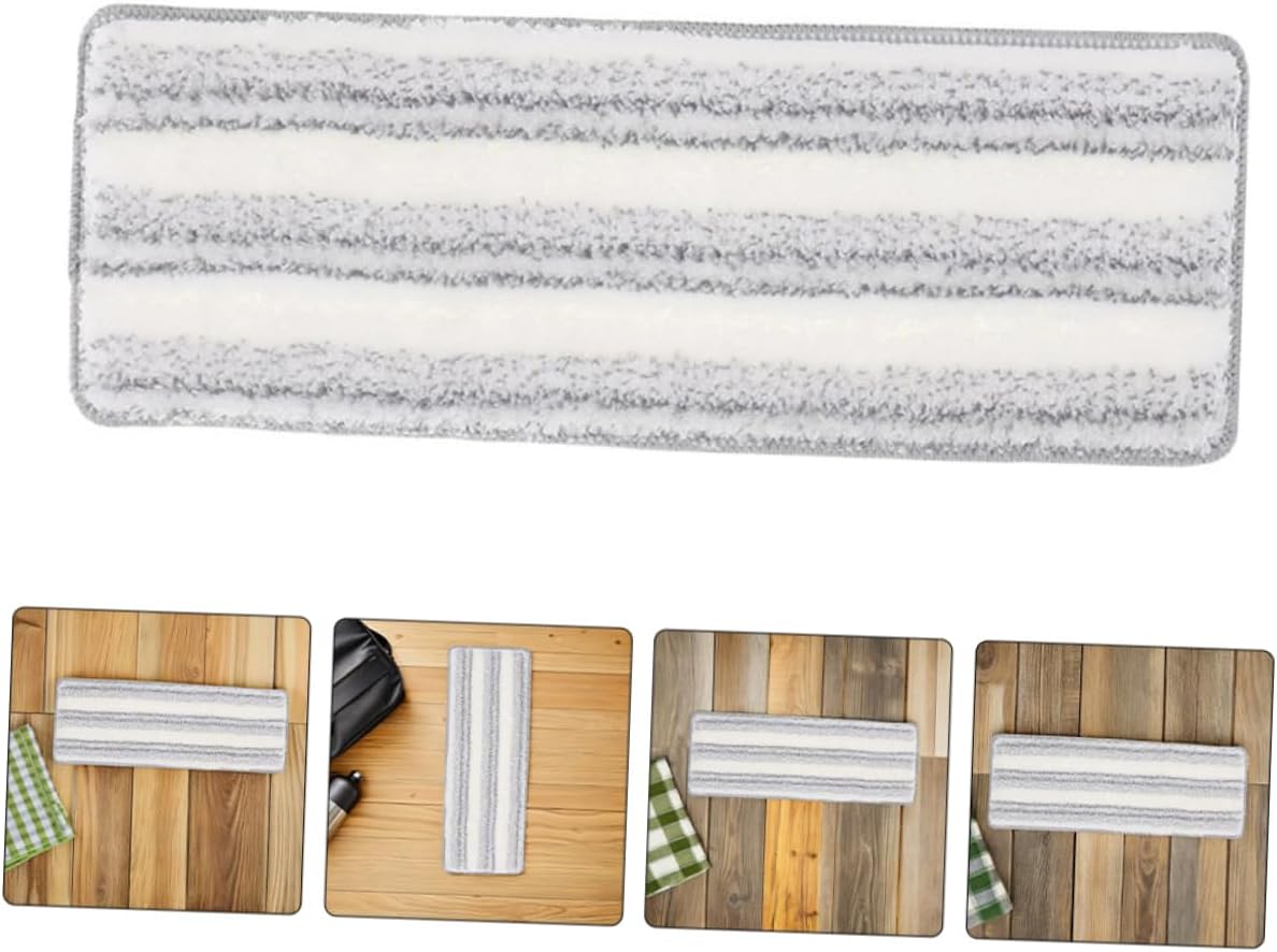 PACKOVE 5pcs Microfiber Mop Pads for Tile and Hardwood Cleaning