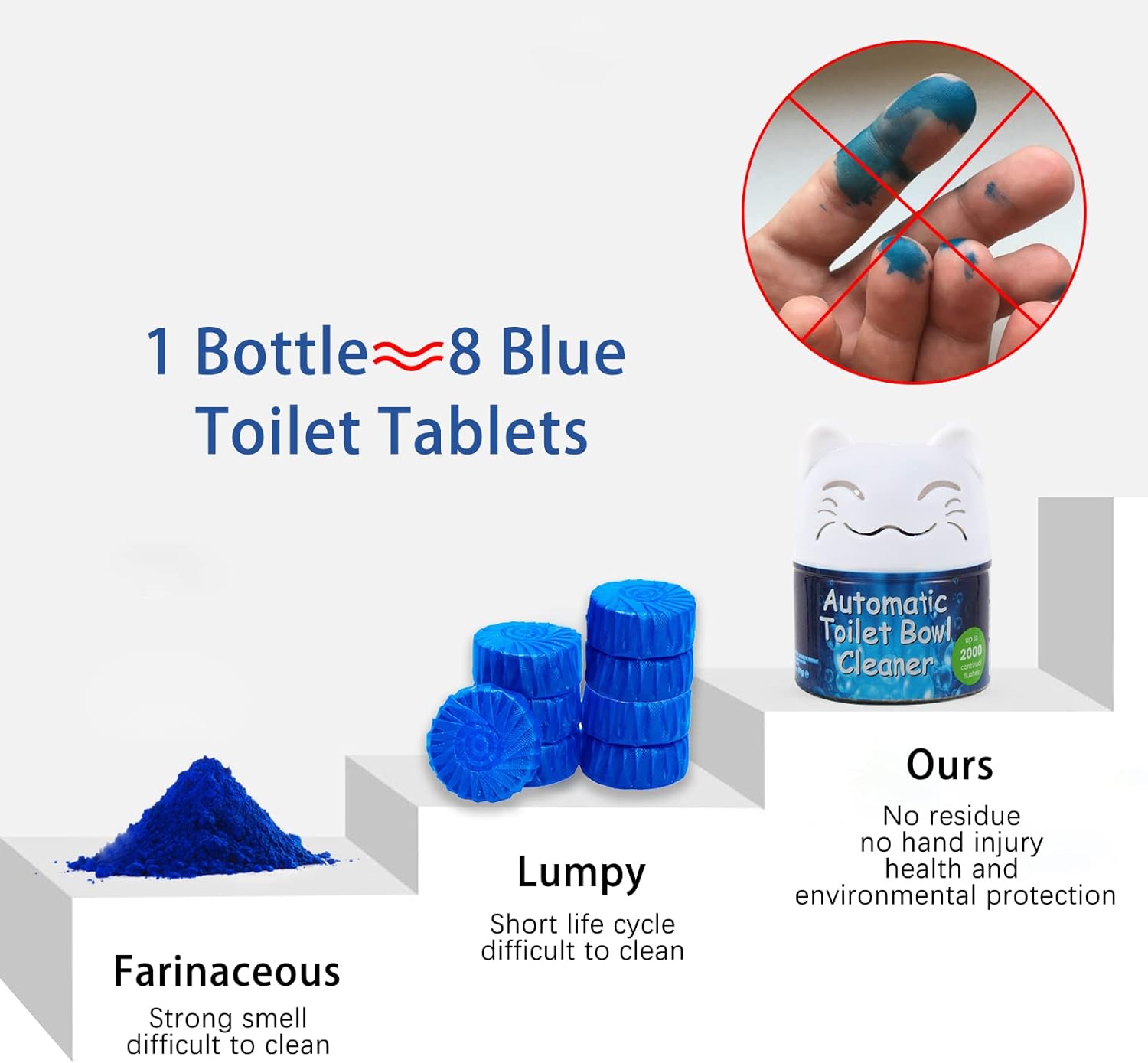 Simple Life Toilet Bowl Cleaner Tablets 3 Count