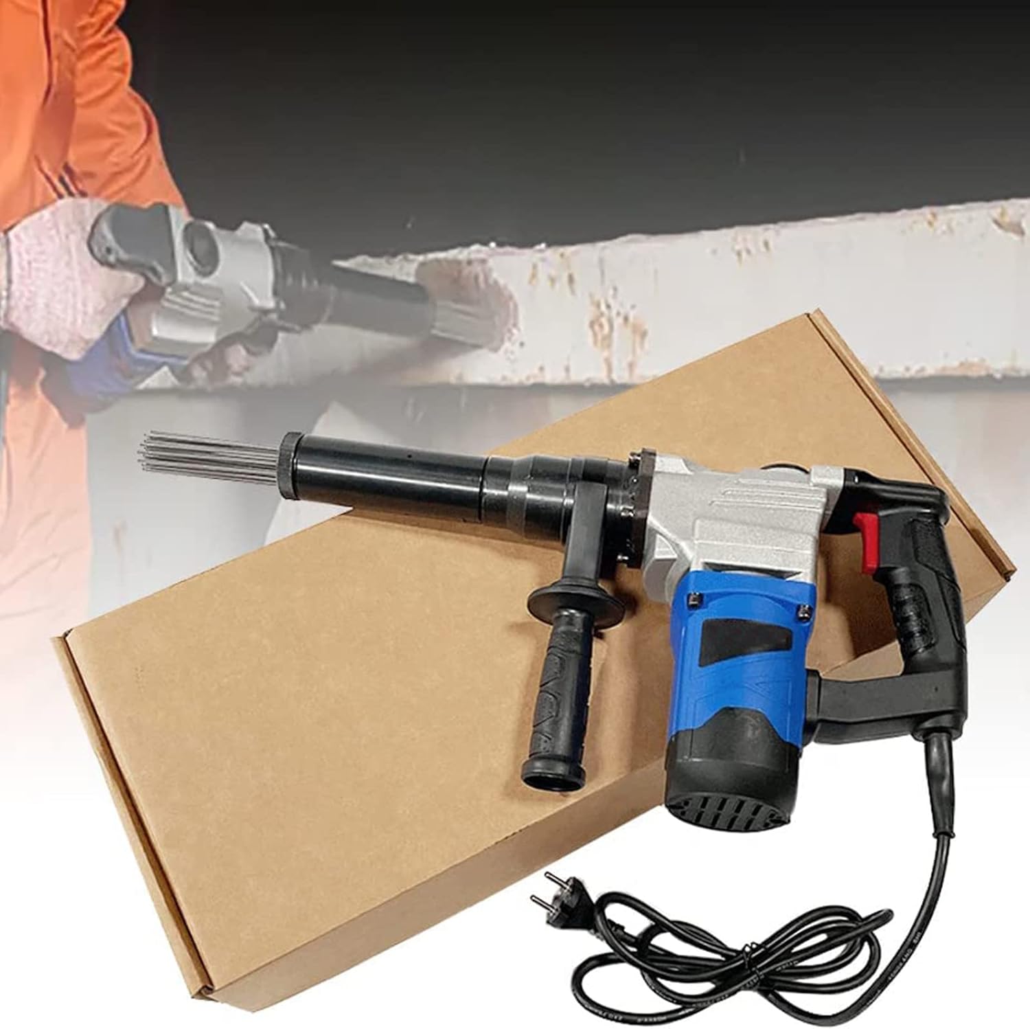 JINGEDD Electric Needle Derusting Gun 1100W 1