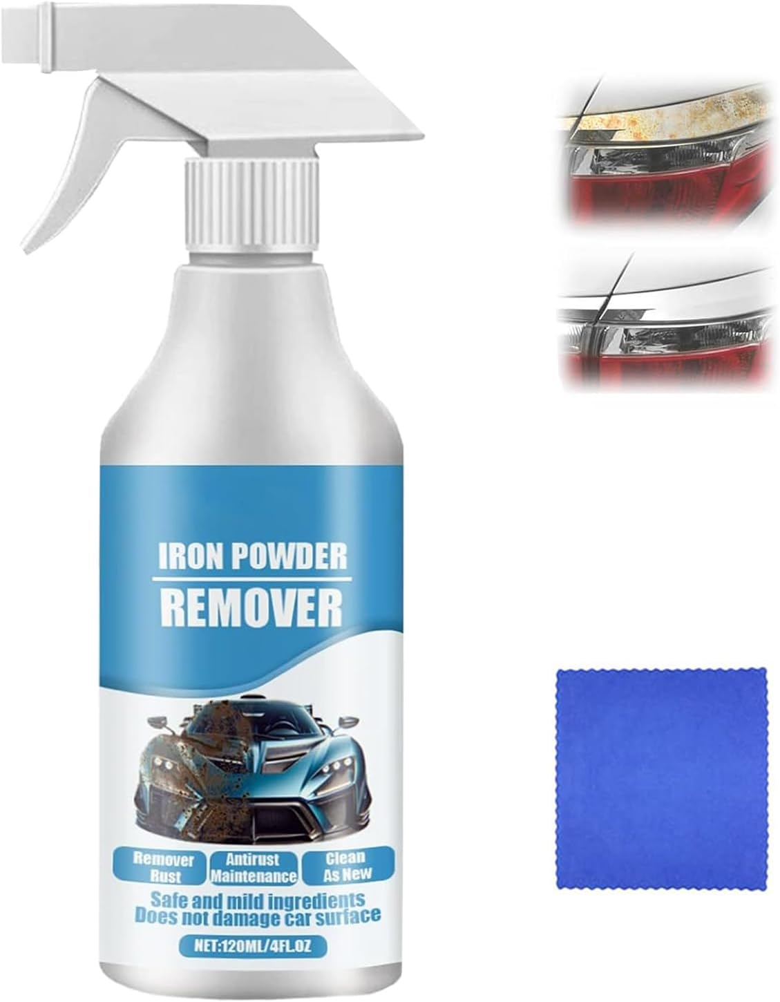 ZANWANXIN Car Rust Remover Spray 1pcs
