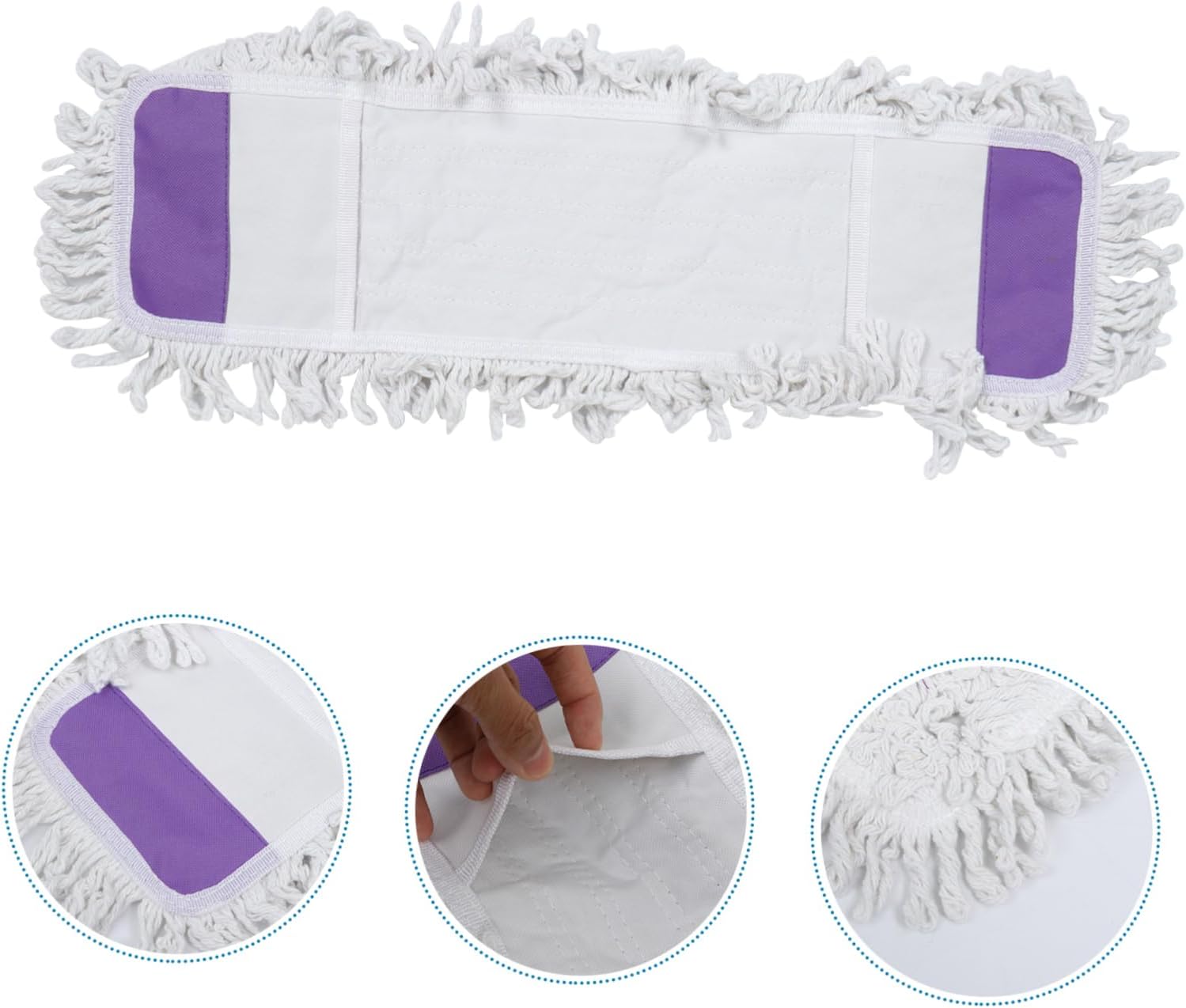 Minkissy Reusable Microfiber Mop Pads for Floor Cleaning