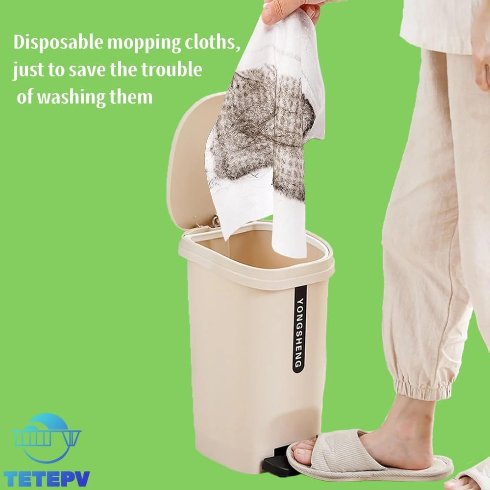 TETEPV Dry Sweeping Cloths for Swiffer 100 Count