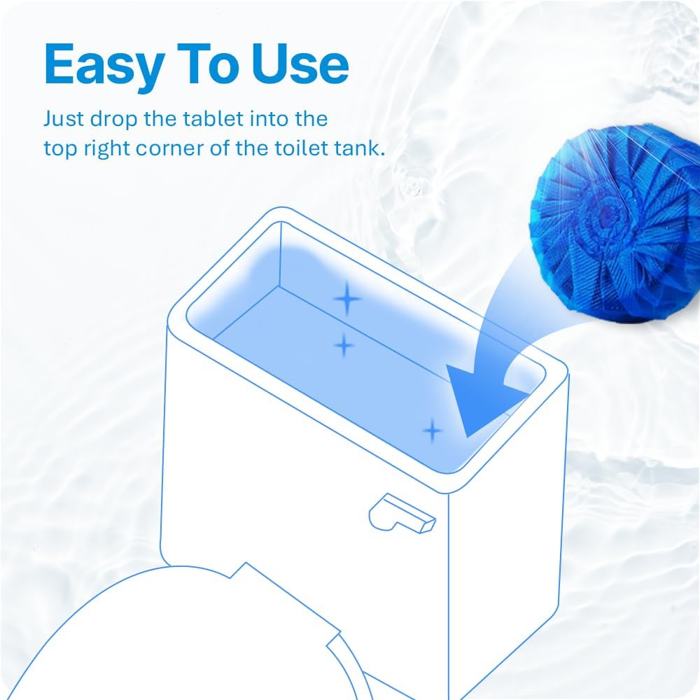 Fresh Fresh Toilet Bowl Cleaner Tablets 10-Pack 2-3 Week Lasting