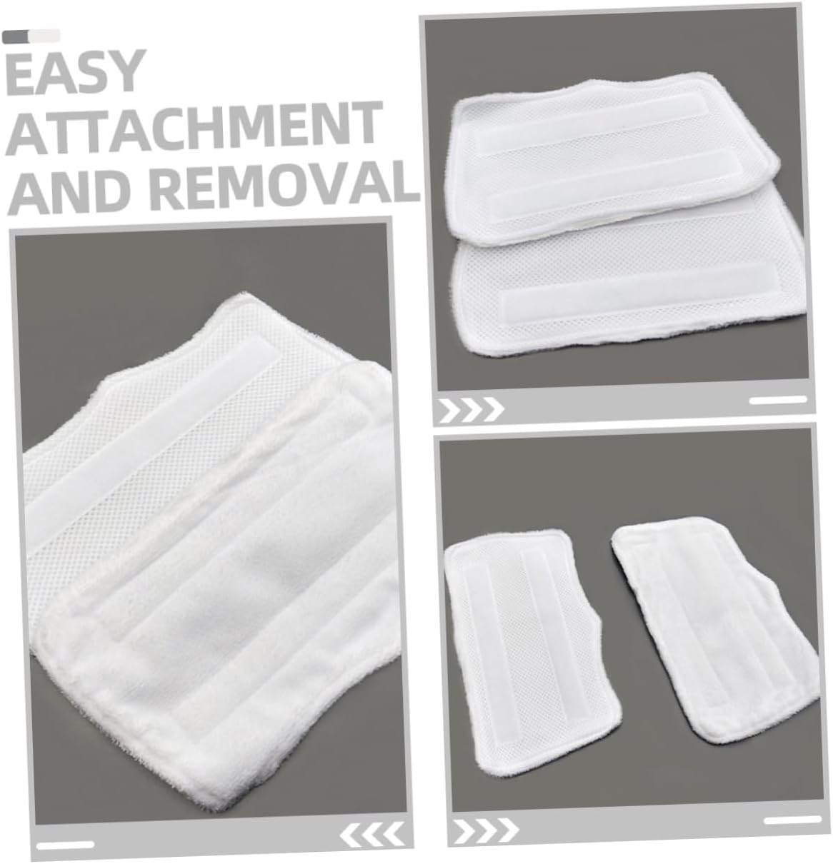 3pcs Shark Mop Genius Pads Replacement for Steam Mops 1