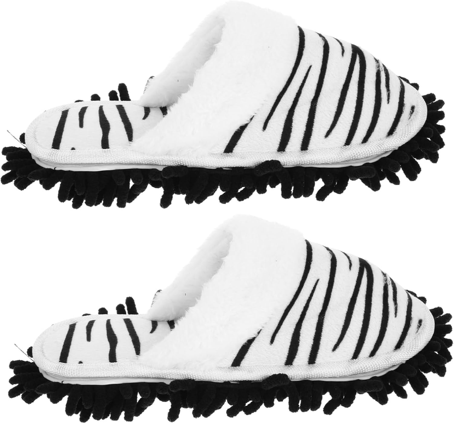Ipetboom 1 Pair Detachable Mop Slippers for Women