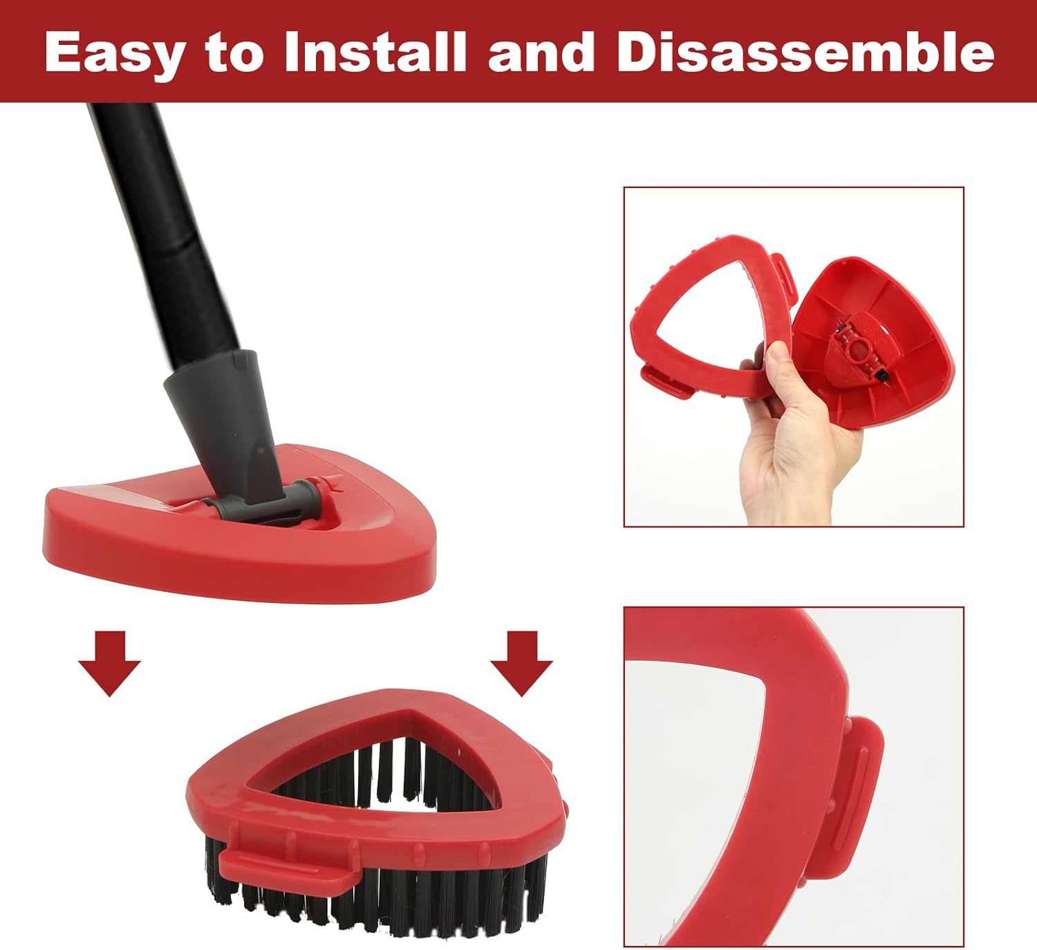Anffeary 4 Piece Mop Head Set for O Cedar 2 Tank System