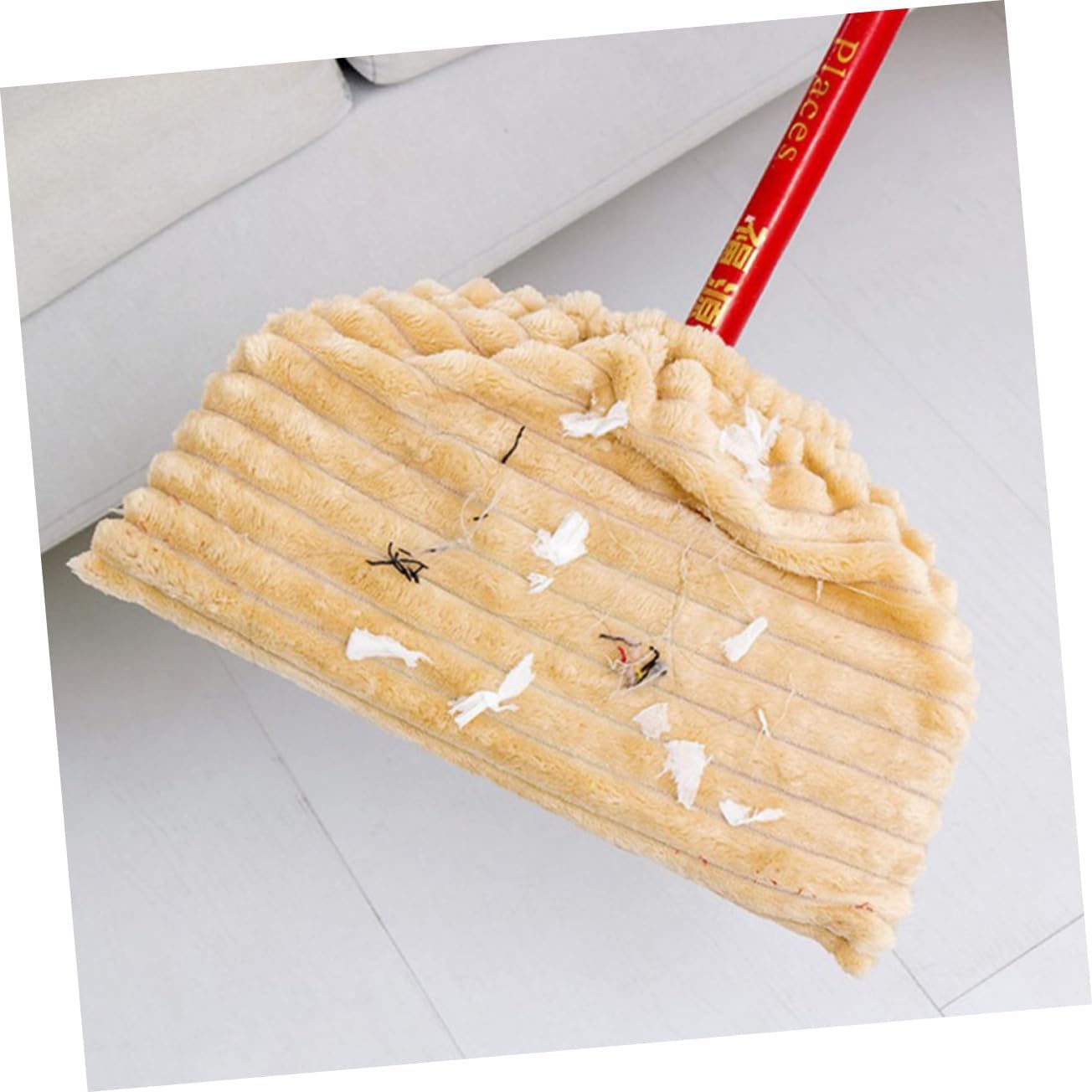 2pcs Reusable Broom Cover Cleaning Cloths