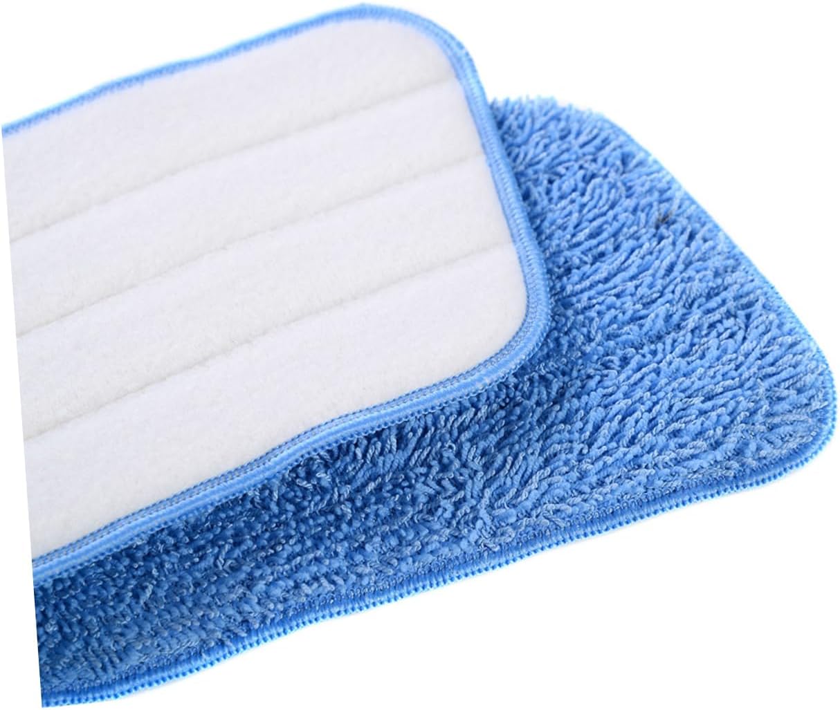 5-Pack Microfiber Mop Pads for Wet Dry Mopping