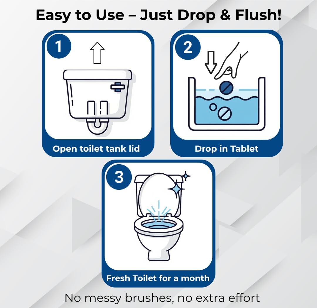 Skyis Toilet Bowl Cleaner Tablets 12 Pack 1