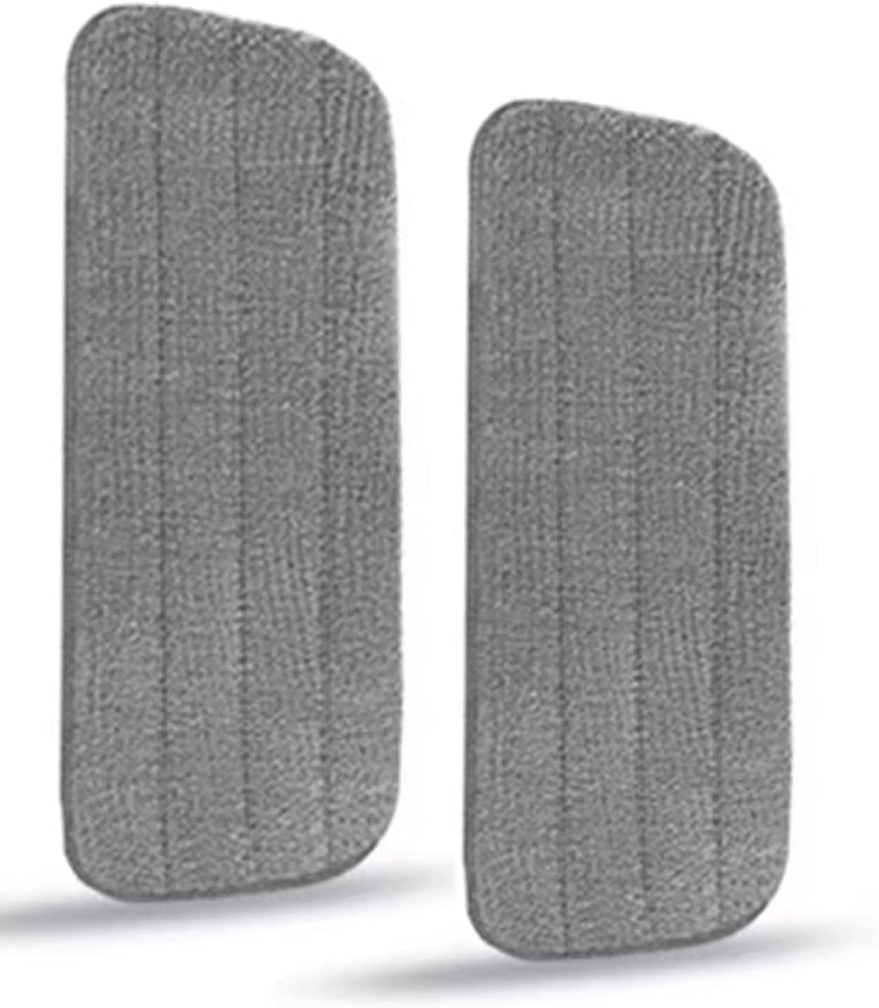 CLDREAM Microfiber Mop Pads Replacement - 2Pcs Wet Dry Floor Cleaner