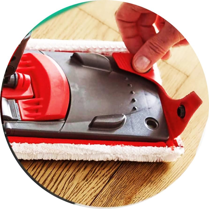 YNHIAG 4PCS Microfiber Mop Pads for Spray System