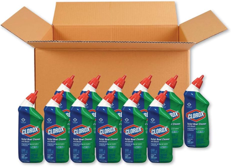 Clorox Bleach Toilet Bowl Cleaner 24 Oz Case of 12 1